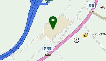 阿智第一小学校校庭の地図画像
