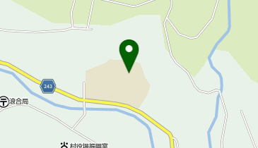 浪合小学校の地図画像