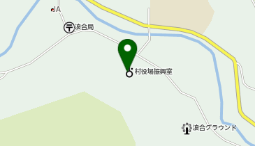 浪合コアホールの地図画像