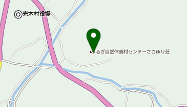 うるぎ自然休養村センターの地図画像