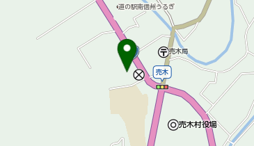 売木村保育所の地図画像