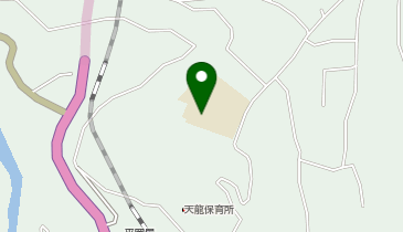 天龍小学校校庭の地図画像