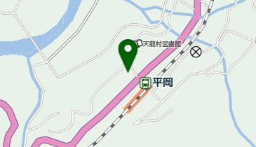 平岡駅前駐車場の地図画像