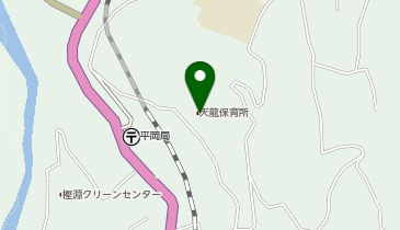 天龍保育所の地図画像