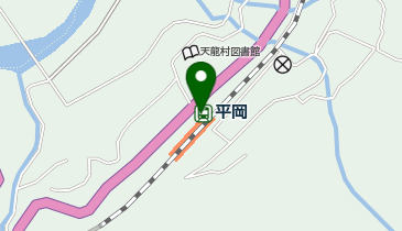 ふれあいステーション龍泉閣の地図画像