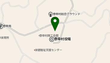 泰阜村総合体育館の地図画像