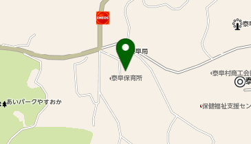 泰阜村北保育所の地図画像