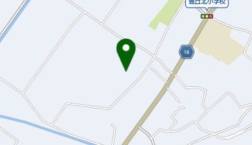 豊丘北保育園の地図画像