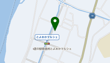 豊丘中央保育園の地図画像