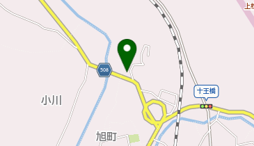 旧鬼渕橋左岸付近の地図画像