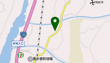 三留野分館の地図画像