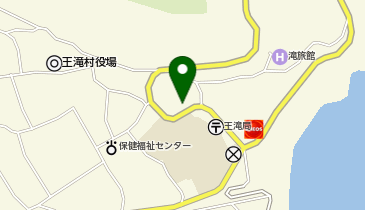 王滝村公民館の地図画像