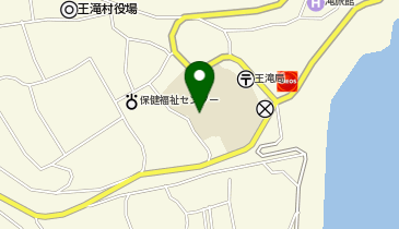 王滝小中学校体育館の地図画像