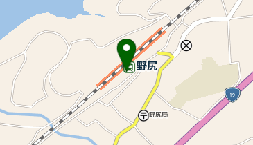 野尻地区館の地図画像