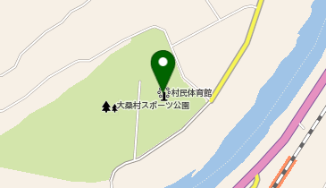 村民体育館の地図画像