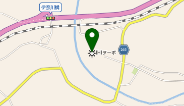 IHIターボ第1工場構内の地図画像