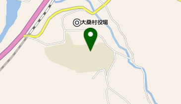 大桑中学校体育館の地図画像