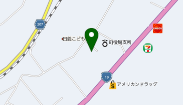 日義公民館駐車場の地図画像