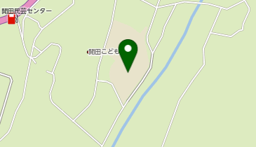開田小学校校庭の地図画像