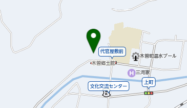 木曽郡民会館の地図画像