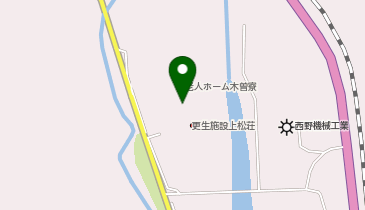 障がい者支援施設上松荘の地図画像