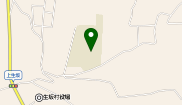 生坂小学校校庭の地図画像