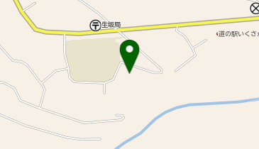 生坂保育園の地図画像