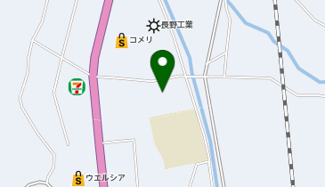 聖南中学校 校庭の地図画像