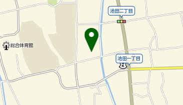 二丁目公民館の地図画像