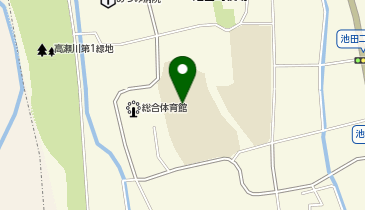 高瀬中学校の地図画像