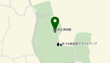 北アルプス展望美術館の地図画像