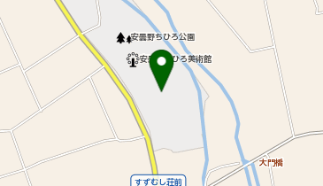 安曇野ちひろ公園の地図画像