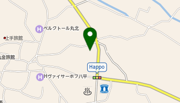 八方文化会館の地図画像