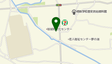 坂城町体育館の地図画像