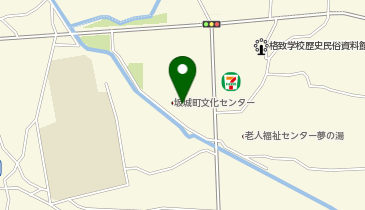 坂城町文化センターの地図画像