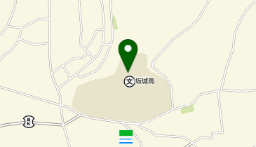 坂城高等学校の地図画像
