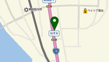 鼠公民館広場の地図画像