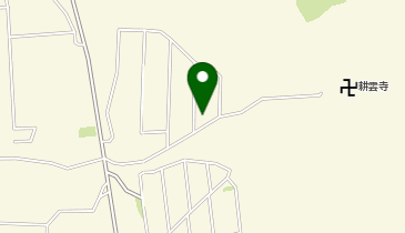 新地団地集会所前の地図画像