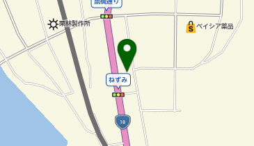 鼠公民館の地図画像