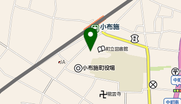 小布施町立公民館の地図画像