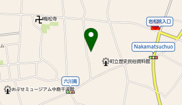小布施町トレーニングセンターの地図画像