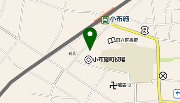 小布施町役場駐車場の地図画像