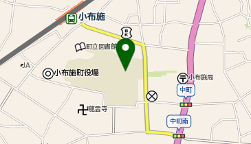 栗ガ丘小学校・体育館の地図画像