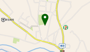 上松川コミュニティーセンター・広間の地図画像
