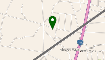 小布施町わかば保育園・遊戯室の地図画像