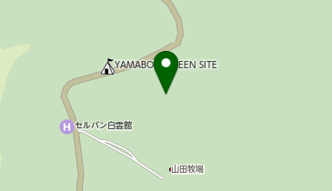 山田牧場スキー場の地図画像
