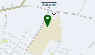 高山中学校の地図画像