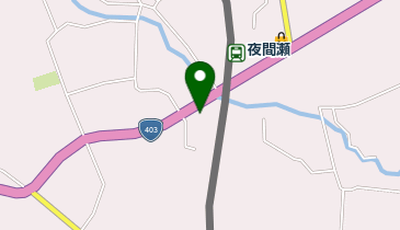 夜間瀬本郷区民会館の地図画像