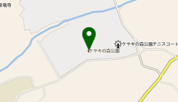 ケヤキの森公園(グラウンド及び屋内運動場含む)の地図画像