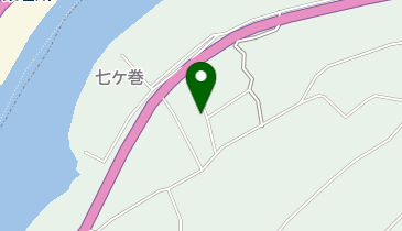 七ケ巻集会所の地図画像